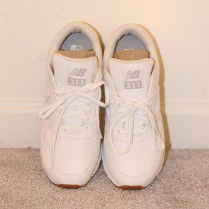 New Balance 311 White Shoes Size 6
